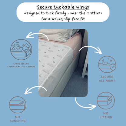 Sleepy Stars - Waterproof Mattress Protector