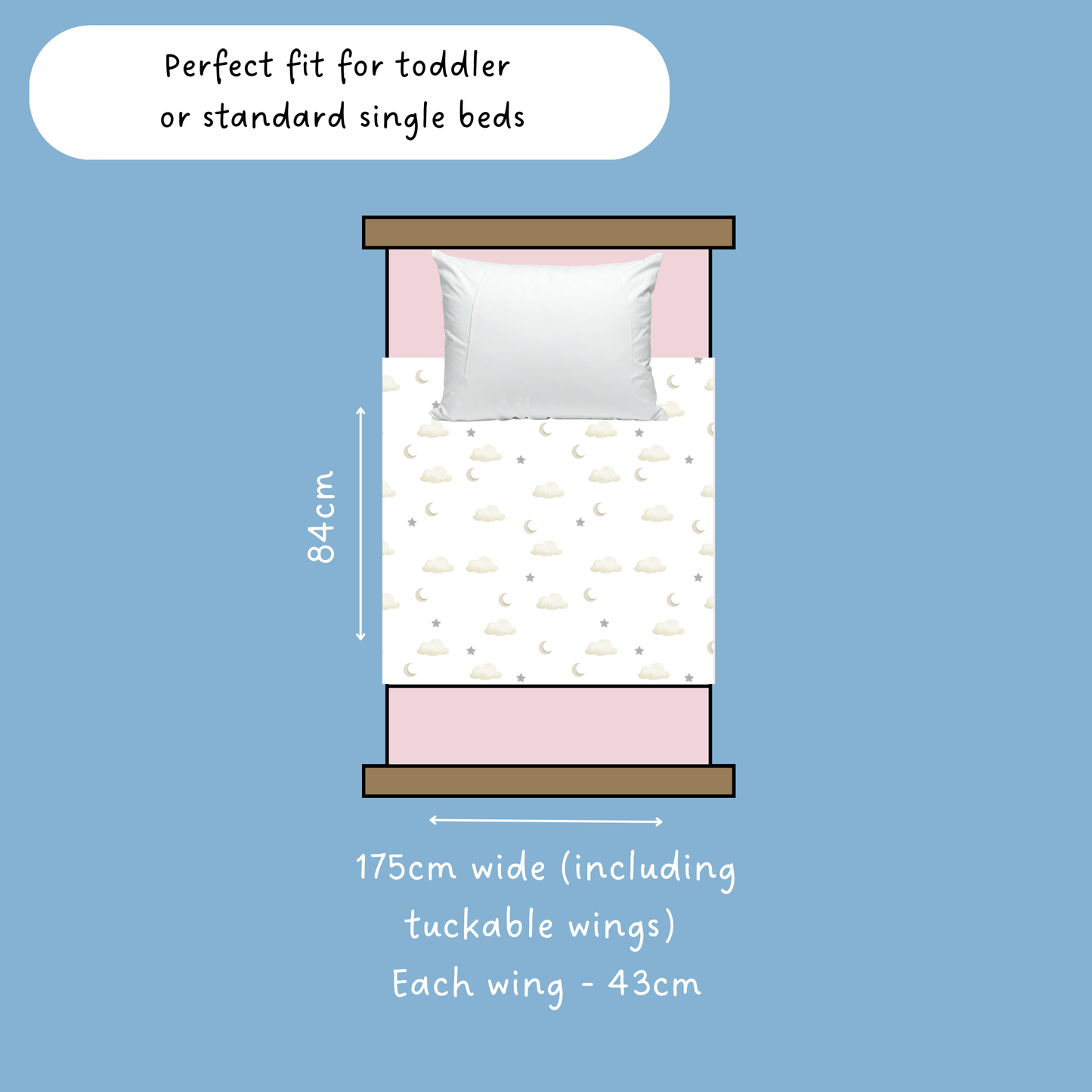 Sleepy Stars - Waterproof Mattress Protector